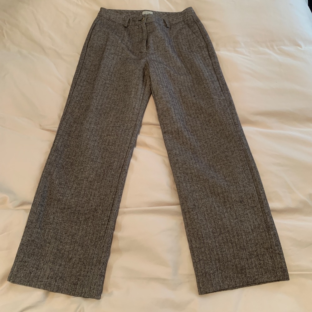 L.L. Bean size 6 Regular Herringbone Vintage Pants